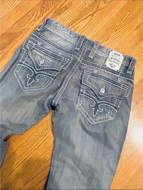ROCK REVIVAL GARY Straight Leg Jeans